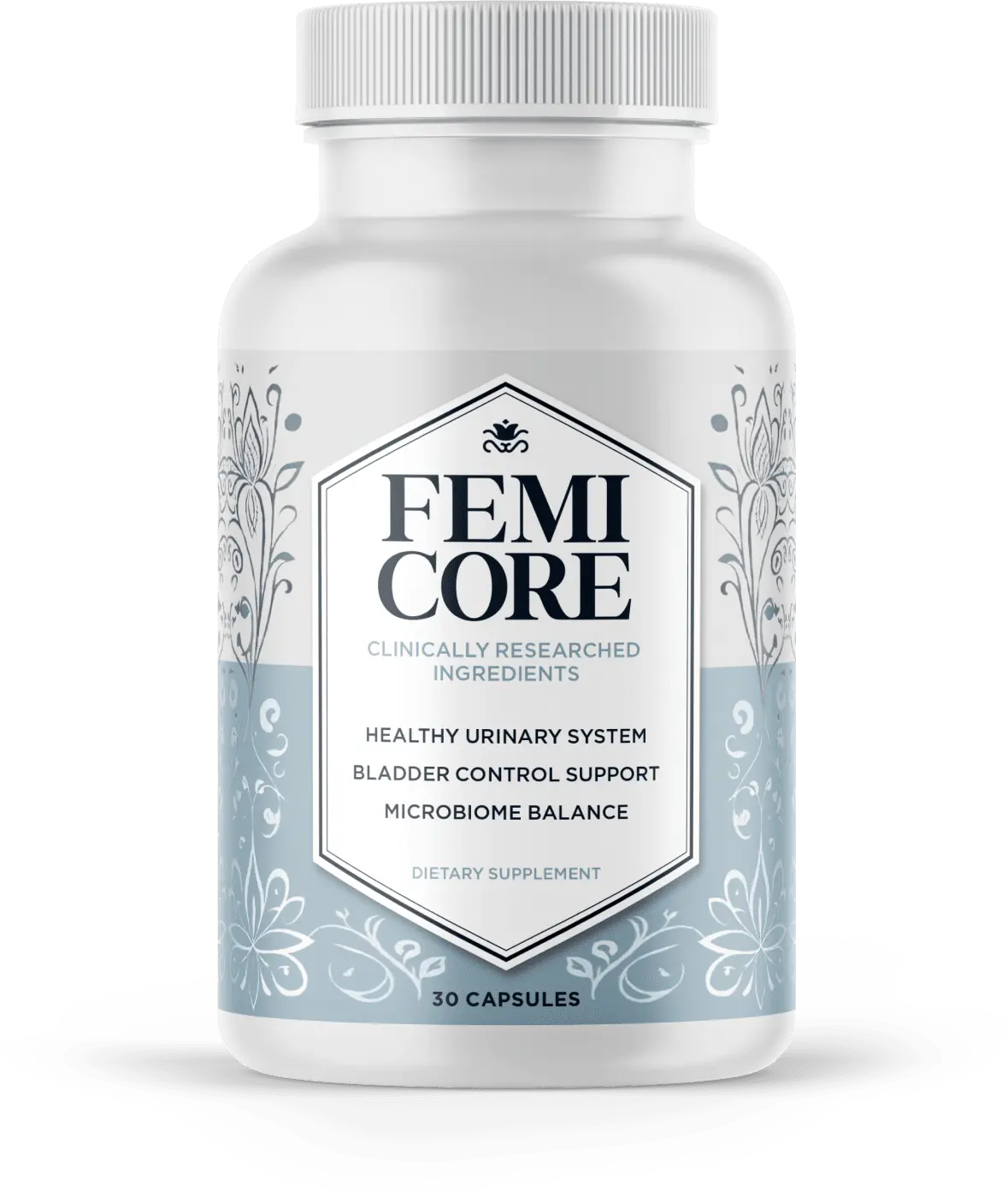 FemiCore bladder support supplement bottle